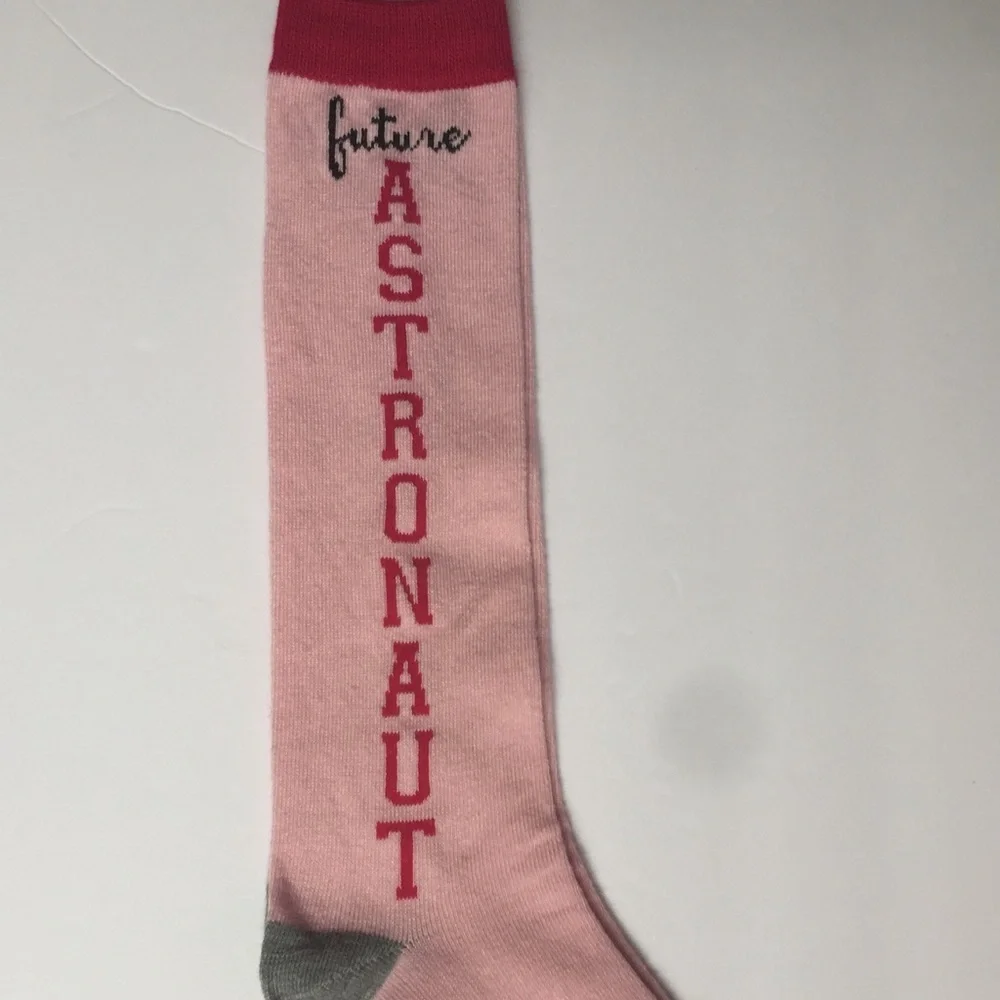 Women’s Knee Highs “Astronaut” L Sz 3-10 NEW